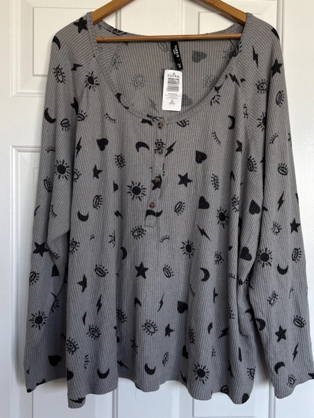 Torrid Henley Sleep Shirt
